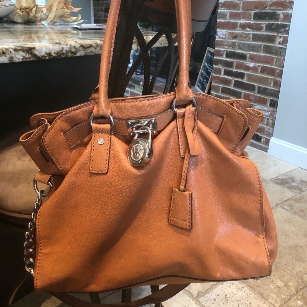 Micheal Kors Leather Tote Bag